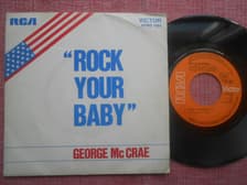 Tumnagel för auktion "7" George McCrae - Rock Your Baby PS France"