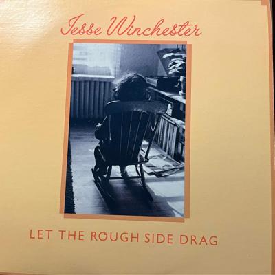 Tumnagel för auktion "JESSE WINCHESTER. Let The Rough Side Drag (Bearsville)(1976) LP"