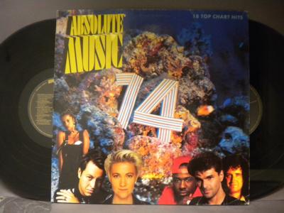 Tumnagel för auktion "ABSOLUTE MUSIC - 14 - 2 -LP - V/A"