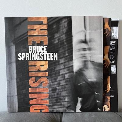Tumnagel för auktion "Bruce Springsteen The Rising US Original 2002 LP RARE"