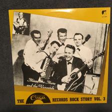 Tumnagel för auktion "VARIOUS ARTISTS-THE CUCA RECORDS ROCK STORY VOL.3 WHITE LABEL 8849 GREAT LP"