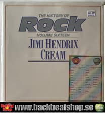 Tumnagel för auktion "JIMI HENDRIX; CREAM - THE HISTORY OF ROCK #16"