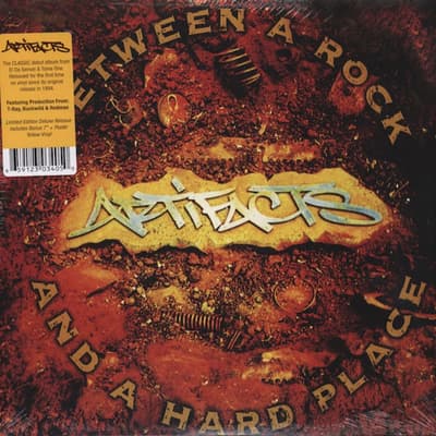 Tumnagel för auktion "Artifacts – Between A Rock And A Hard Place Yellowjackets Gatefold Hip Hop Vinyl"