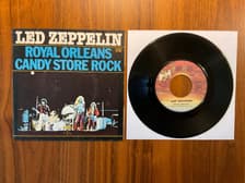 Tumnagel för auktion "Led Zeppelin - Royal Orleans / Candy Store Rock (7" Single) France / Frankrig"