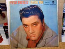 Tumnagel för auktion "ELVIS: LPM-1515-C. LOVING YOU. TYSK FÖRSTA PRESS."