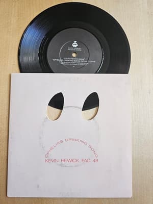 Tumnagel för auktion "Kevin Hewick – Ophelia's Drinking Song ++ Factory Records ++"