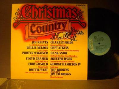Tumnagel för auktion "CHRISTMAS COUNTRY - V/A - JIM REEVES/CHARLEY PRIDE...."