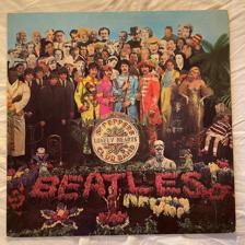 Tumnagel för auktion "THE BEATLES - SGT. PEPPER'S LONELY HEARTS CLUB BAND"