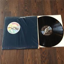 Tumnagel för auktion "PINK FLOYD ”Wish you were here” Vinyl LP  Original US press 1975 Shrink"