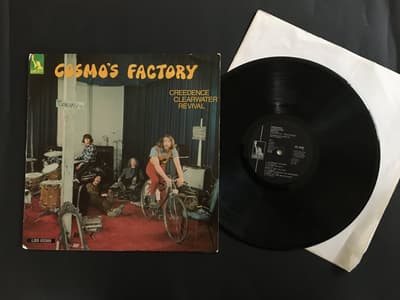 Tumnagel för auktion "CREEDENCE CLEARWATER REVIVAL / LP Cosmo´s Factory"