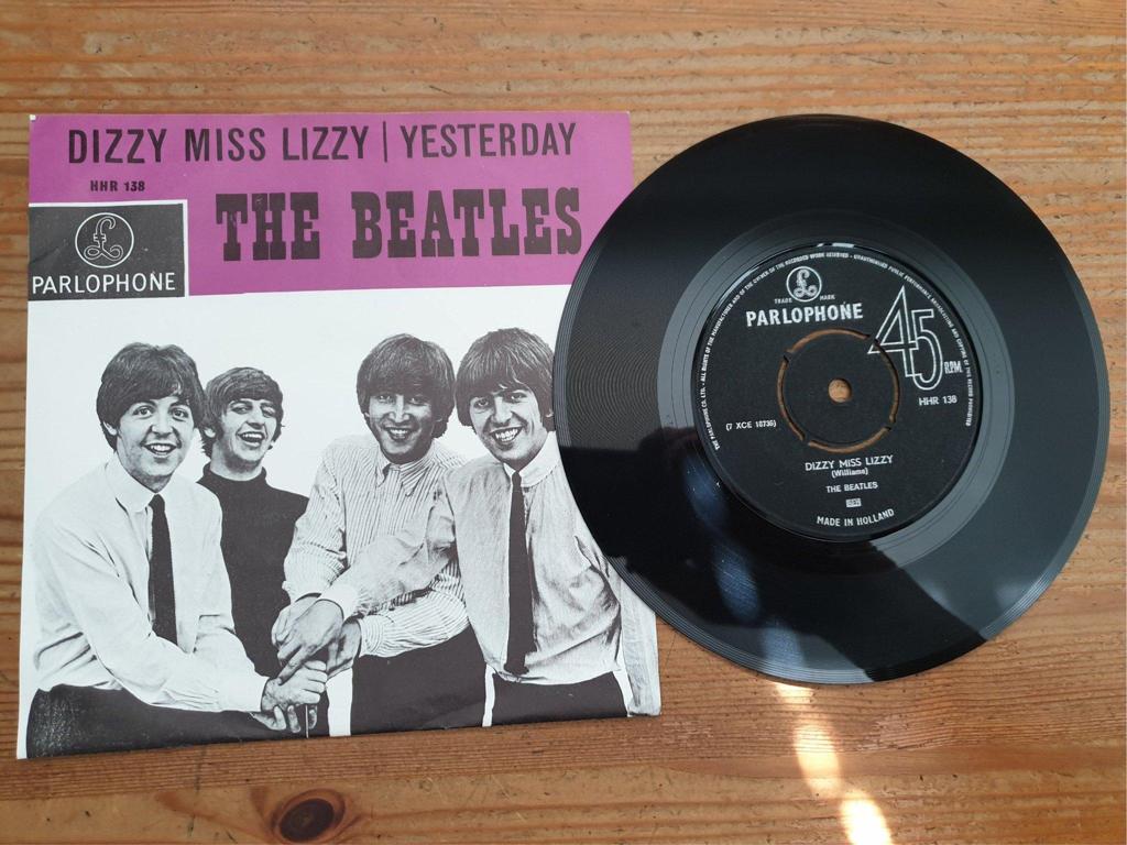 Beatles The 7 Dizzy Miss Lizzyyesterday Vinylkoll