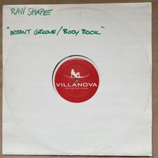 Tumnagel för auktion "Raw Shape - Instant Groove / Body Rock (Villanova Recordings, 12" House Ger 2005"