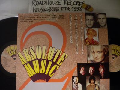 Tumnagel för auktion "ABSOLUTE MUSIC - 2 - 2 -LP - V/A"