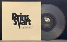 Tumnagel för auktion "Prins Svart – Prins Svart RARE Hard Rock LP 2018 Gatefold Clear Vinyl November"