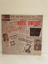 Tumnagel för auktion "Buck Owens - 41st Street Lonely Hearts Club USA Original-75!"