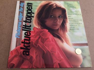Tumnagel för auktion "V/A flickorna väljer för dig LP -73 Swe MUSIK AKTUELLT FIB-101 nude cover"