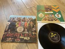 Tumnagel för auktion "THE BEATLES sgt peppers lonely hearts club UK MONO PRESS ! FÖRSTA PRESS 1967 LP"