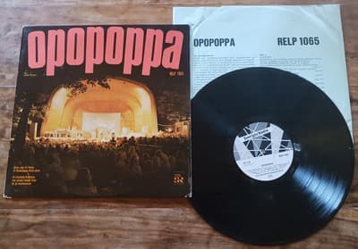 Tumnagel för auktion "Opopoppa / Jerry Williams / Tommy Körberg / Björn Skifs / SR Records / LP"