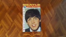 Tumnagel för auktion "PAUL MCCARTNEY BEATLES BROSCHYR BOOKLET POP ROCK MUSIK"