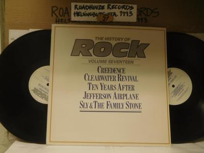 Tumnagel för auktion "HISTORY OF ROCK - VOLUME SEVENTEEN - 2 -LP"