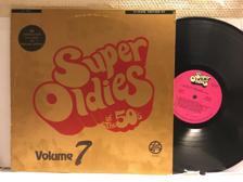 Tumnagel för auktion "SUPER OLDIES OF THE 50's - VOL. 7 - V/A"