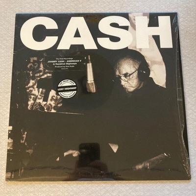 Tumnagel för auktion "Johnny Cash American V A Hundred Highways Vinyl LP Lost Country Rock Americana"