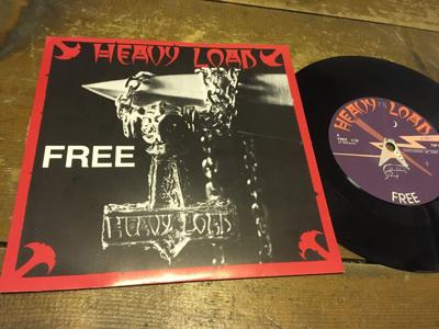 Tumnagel för auktion "Heavy Load - Free (Thunderload Records - TSP 835) 1984  ; MINT -"