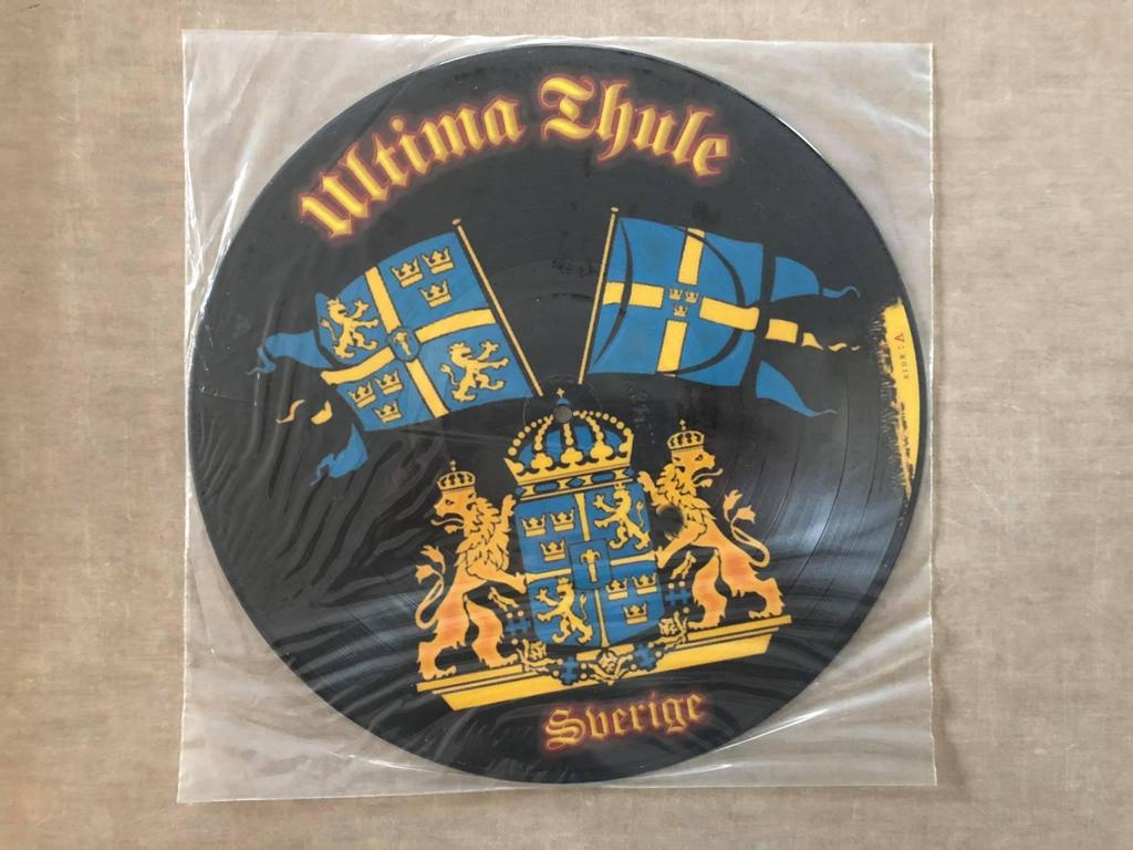 Ultima Thule Sverige Picture LP Ospelad RARE Vinylkoll