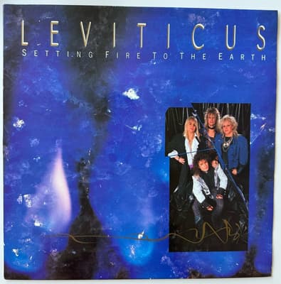 Tumnagel för auktion "LEVITICUS - Setting fire to the Earth (Vinyl) (toppskick)"