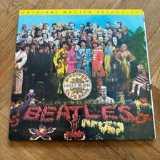 Tumnagel för auktion "The Beatles - Sgt Pepper’s Lonely Hearts Club Band. Mobile Fidelity Japan 1983"