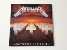 Tumnagel för auktion "METALLICA master of puppets 2 LP UK Orig 86 MFN 60 DM "