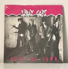 Tumnagel för auktion "Stray Cats - Rock This Town"