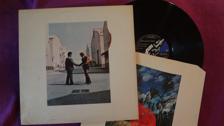 Tumnagel för auktion "Pink Floyd "Wish You Were Here" LP Harvest UK First Press 1975 VG+ to EX"