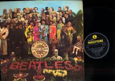 Tumnagel för auktion "THE BEATLES - SGT PEPPERS LONELY HEARTS CLUB BAND - PMC 7027"