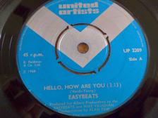 Tumnagel för auktion "Easybeats HELLO HOW ARE YOU ( UK orig press , Vanda , Young , 1968 )"