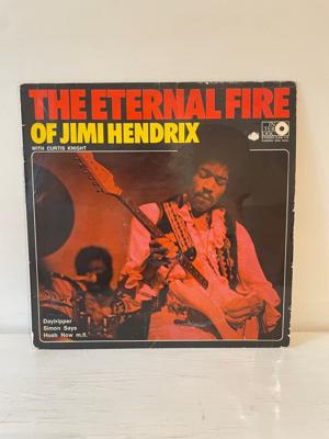 Tumnagel för auktion "Jimi Hendrix - The Eternal Fire"
