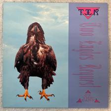 Tumnagel för auktion "TWO EAGLES REQUEST Out Of The Dark 12"ep -90 Swe private PLC-911-04"