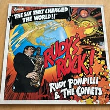 Tumnagel för auktion "Rudy's Rock! - Vinyl LP"