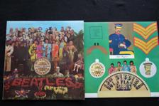 Tumnagel för auktion "Beatles  Sgt. Pepper's Lonely Hearts Club Band PCS 7027"