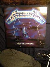 Tumnagel för auktion "METALLICA. RIDE THE LIGHTNING LIMITED EDITION  1984 MFN 27 DM"