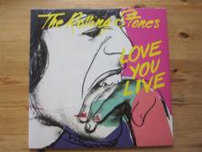 Tumnagel för auktion "The Rolling Stones ´´Love you live´´ 2LP US press"