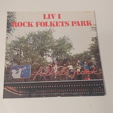 Tumnagel för auktion "Liv i Rock Folkets Park - Folkets Park LP"