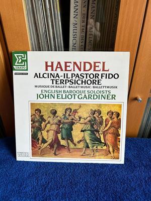 Tumnagel för auktion "GEORGE FRIEDRICH HÄNDEL x 2 LPs - SIR JOHN ELIOT GARDINER"