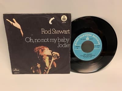 Tumnagel för auktion "7" Rod Stewart - Oh, No Not My Baby Yugoslavia Orig-73 !!!!!"