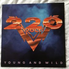 Tumnagel för auktion "220 Volt - Young and wild "