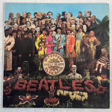 Tumnagel för auktion "THE BEATLES Sgt Pepper's lonely hearts club band LP -67 UK PARLOPHONE PCS 7027"