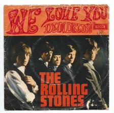 Tumnagel för auktion "7' ROLLING STONES WE LOVE YOU / DANDELION DECCA PS -67 EX- UK EXPORT PRESS !!!"