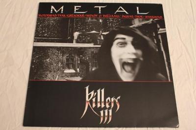 Tumnagel för auktion "V/A - METAL KILLERS III - VINYL"
