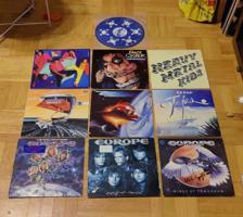 Tumnagel för auktion "10st vinyler, Hårdrock/Rock-paket #2"