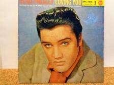 Tumnagel för auktion "ELVIS: LOVING YOU.  EPC-1515-3.   RCA VICTOR. TYSK V1-PRESS."